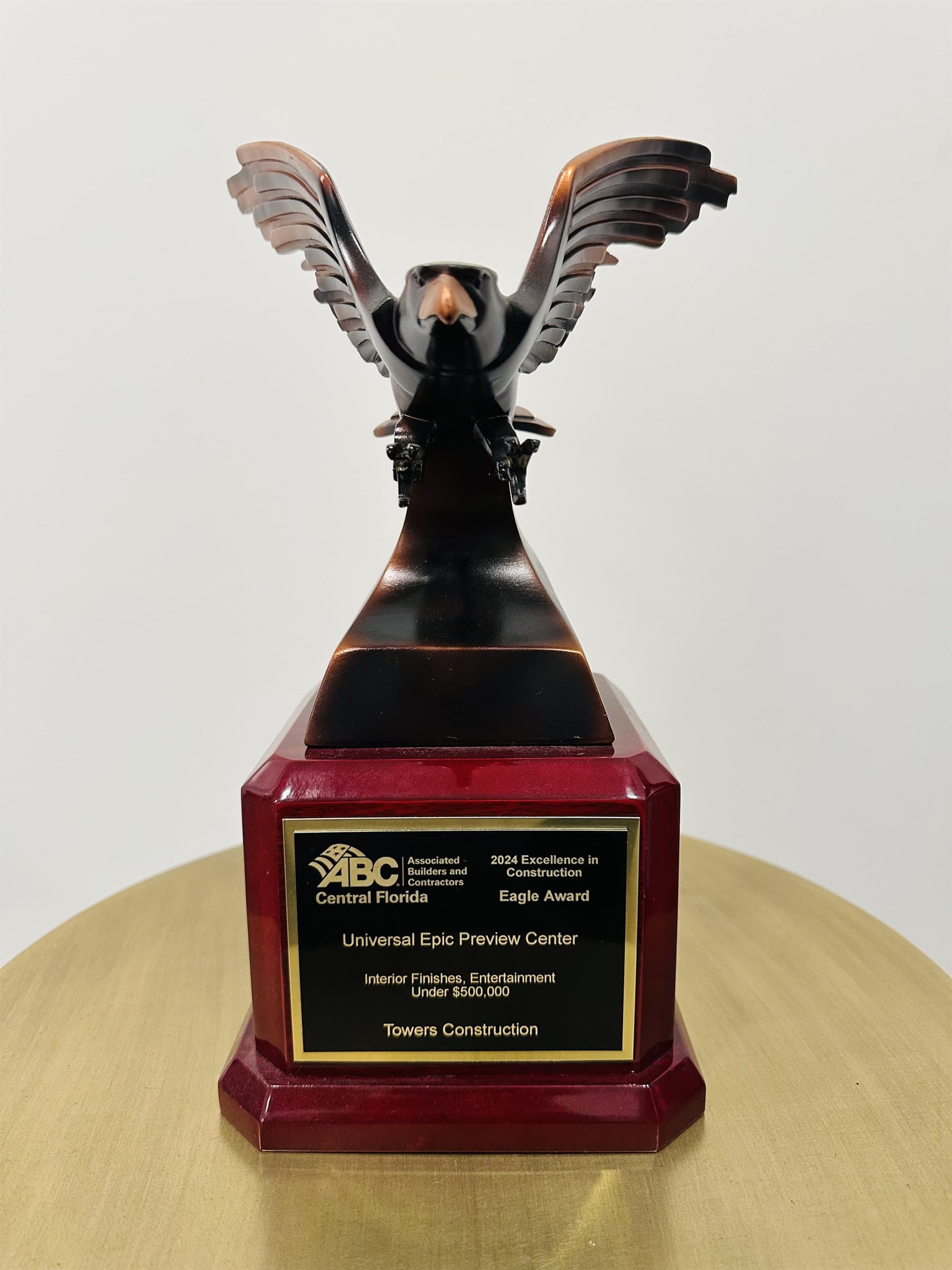 Eagle Award — Excellence in Construction