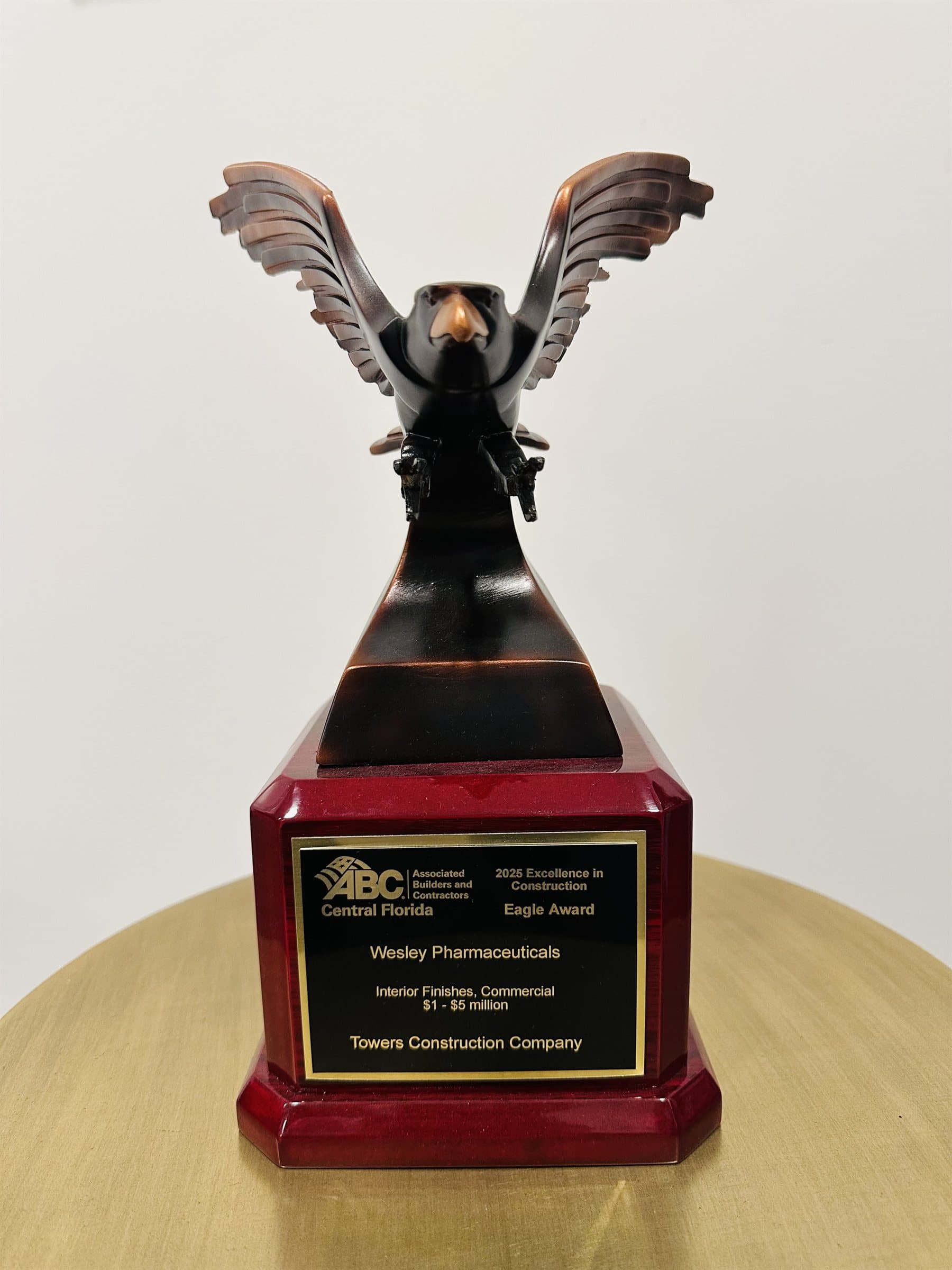 Eagle Award — Excellence in Construction