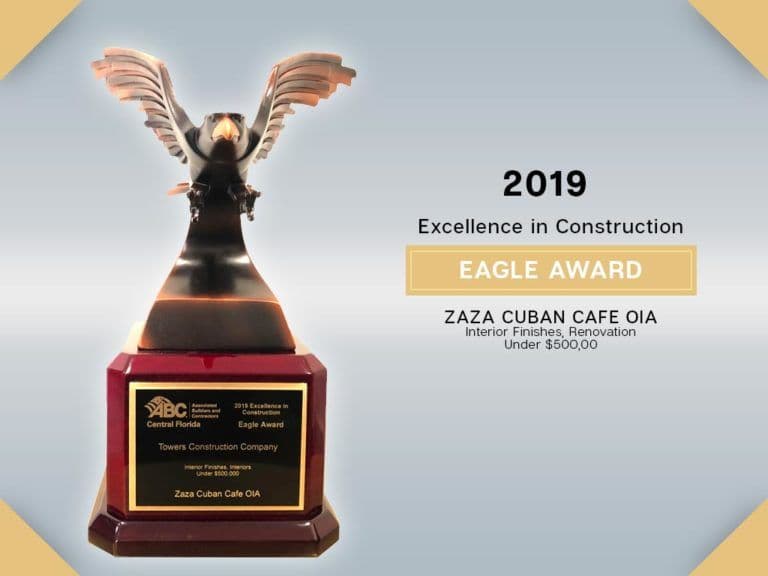 Eagle Award — Excellence in Construction